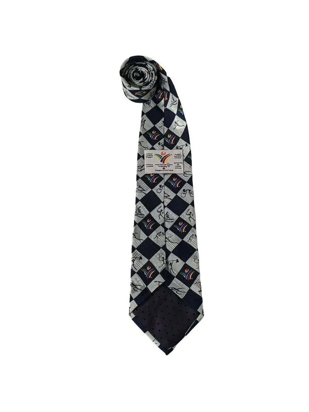 Pan Am Games Winnipeg 1999 Olympics Silk Necktie